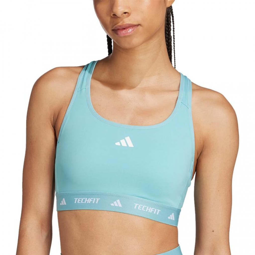 [TOPADTECHFITAM] Top Adidas Techfit Azul Menta M