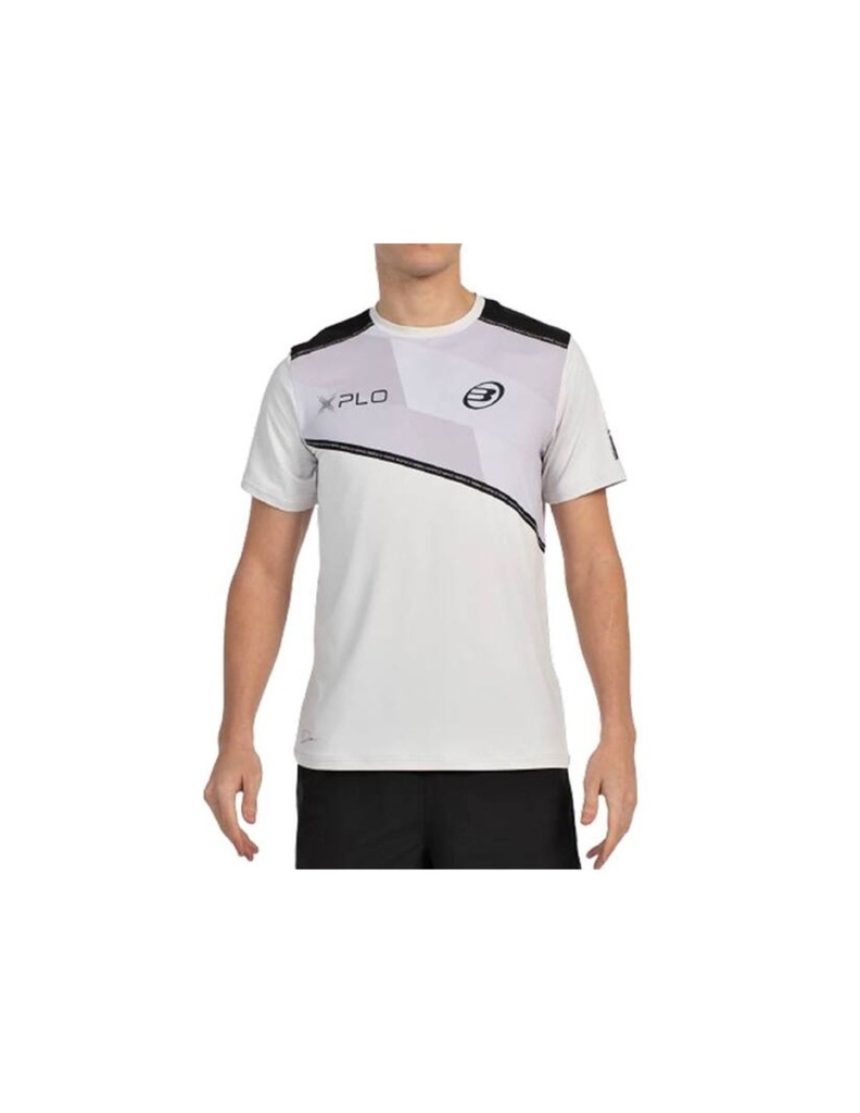 Camiseta De Padel Bullpadel Dinneno 25v Hombre Gris Perla