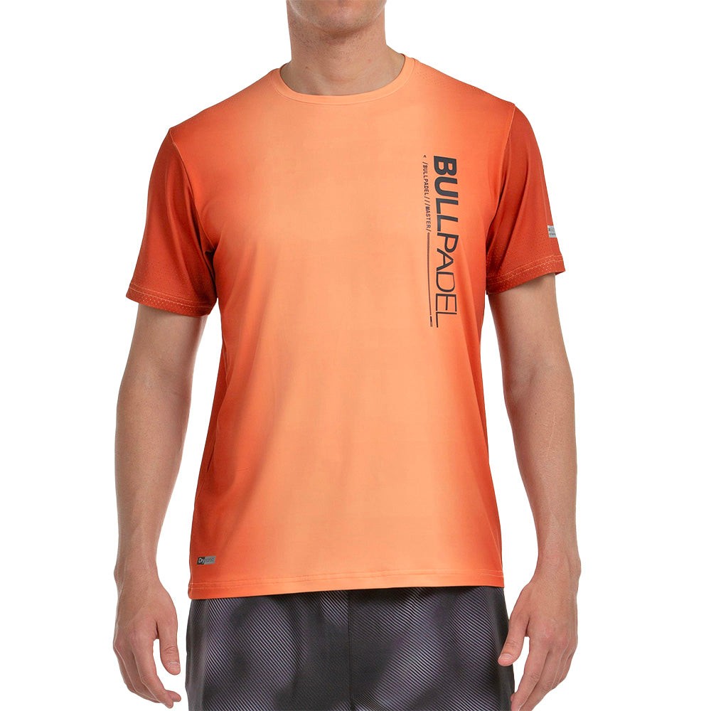 Camiseta Bullpadel Muros Papaya