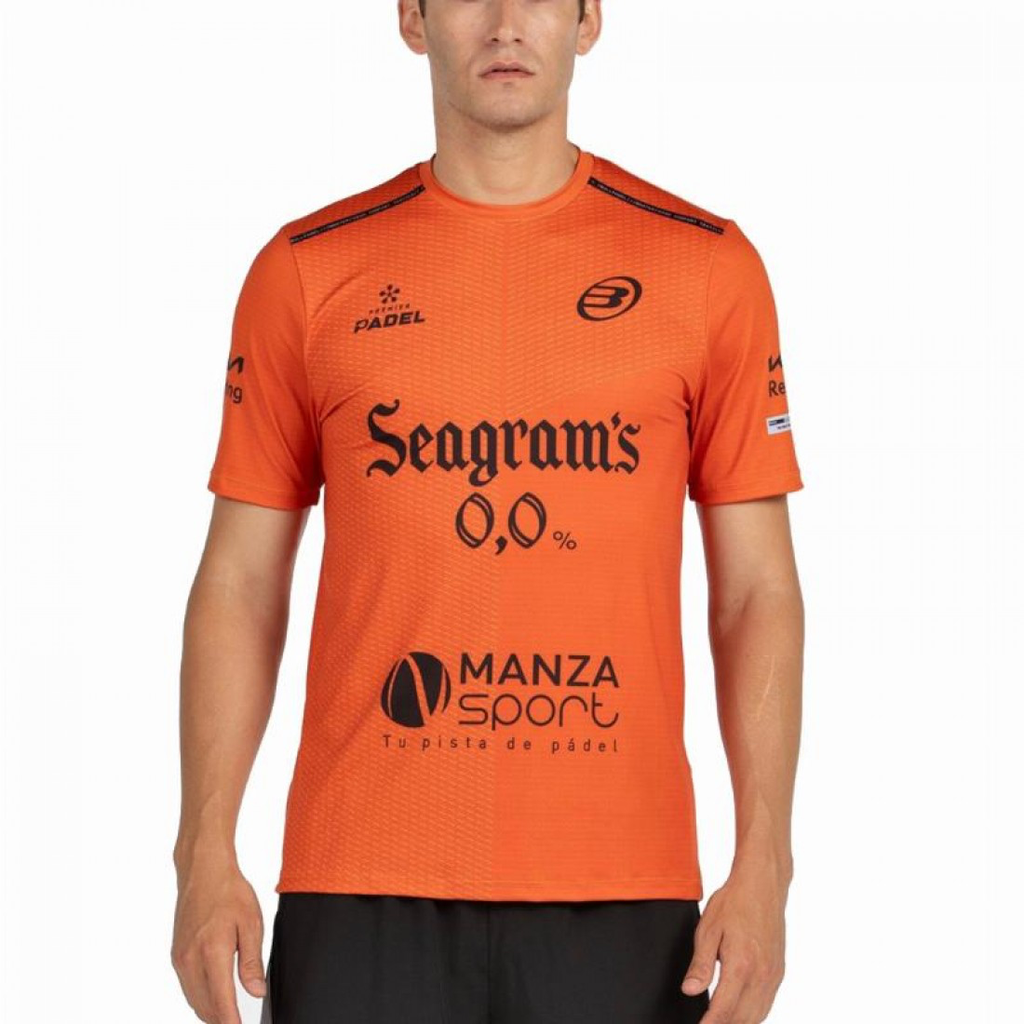 Camiseta Bullpadel Paquito Navarro Premier Padel Mesia Arcilla L