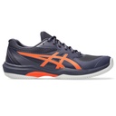 Tenis Asics Game FF Clay Azul Indigo Naranja