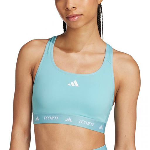 [TOPADTECHFITAM] Top Adidas Techfit Azul Menta