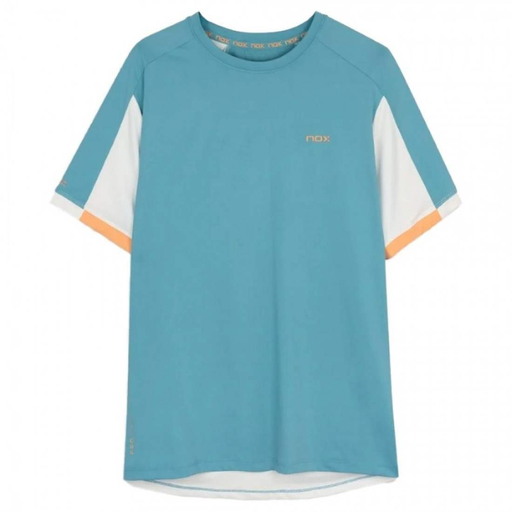 Camiseta De Pádel Nox Hombre Pro Turquesa